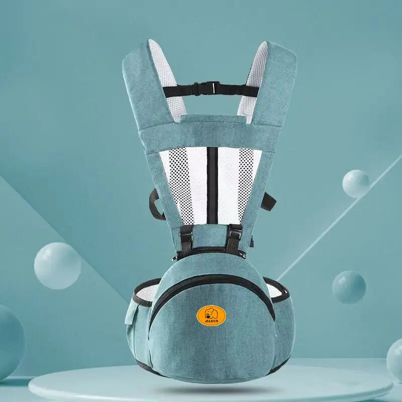 Siège de hanche et écharpe pour bébé avec rangement