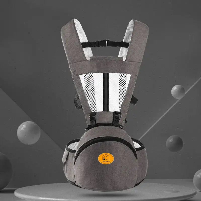 Siège de hanche et écharpe pour bébé avec rangement