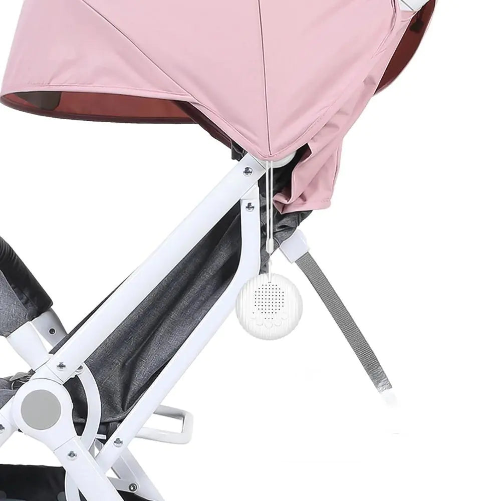 Machine de sommeil portable à bruit blanc pour bébé – 10 sons apaisants, volume et minuterie réglables pour des siestes paisibles n'importe où