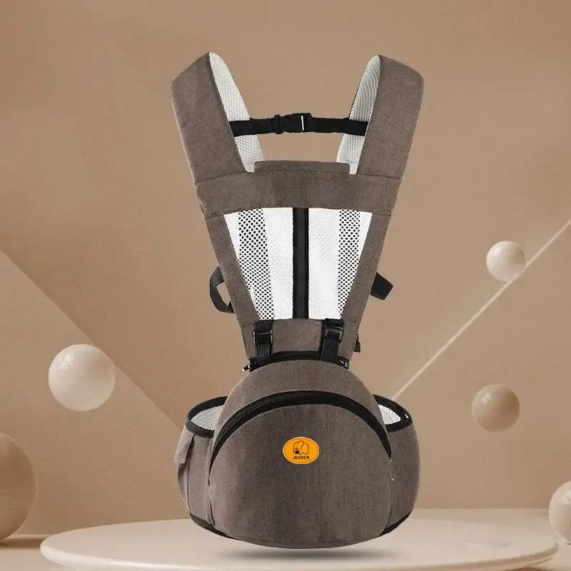 Siège de hanche et écharpe pour bébé avec rangement