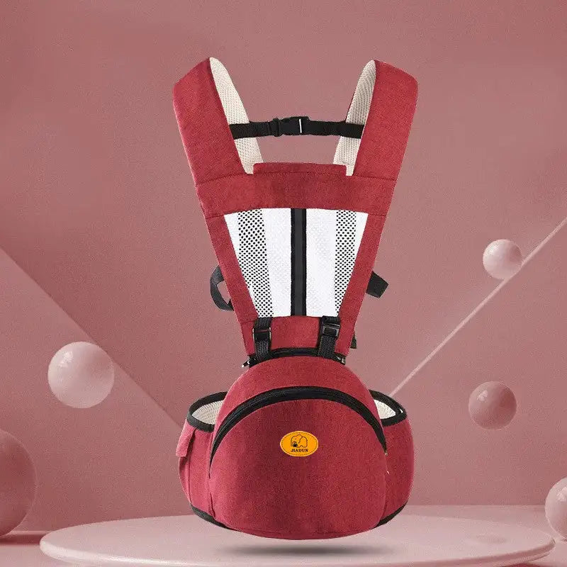 Siège de hanche et écharpe pour bébé avec rangement