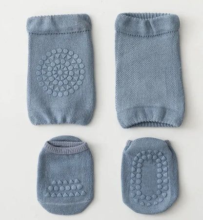 Genouillère anti-chute pour bébé - Combinaison d'éveil douce et protectrice