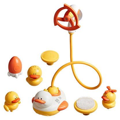 Electric Rotating Duck Baby Bath Toy